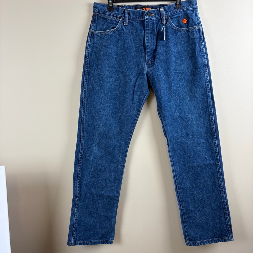 Classic Blue Wrangler fire resistant Jeans